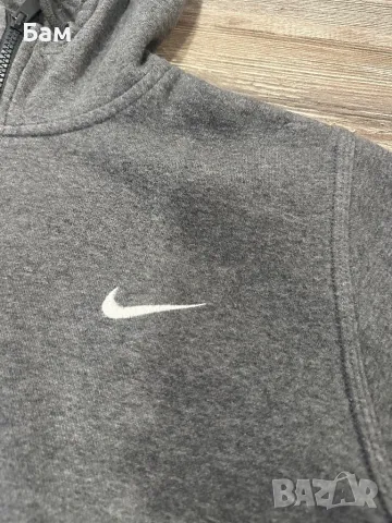 Мъжко!Nike Swoosh Zip Up Hoodie размер М, снимка 4 - Спортни дрехи, екипи - 49468479