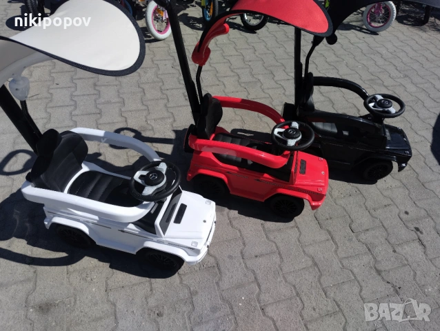 MERCEDES Кола за яздене с дръжка и сенник Mercedes-benz G350d, снимка 2 - Други - 53849679