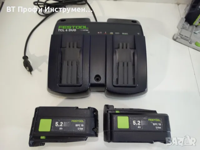 Festool TSC 55 - Акумулаторен потапящ циркуляр, снимка 11 - Други инструменти - 48526484