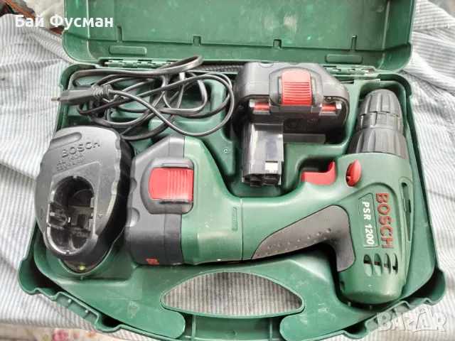 Акумулаторен винтоверт BOSCH PSR 1200, 12 V, 15 Nm GR, снимка 3 - Винтоверти - 50107207