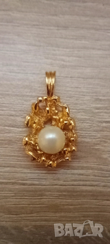 Позлатени бижута,брошка. Висулка , снимка 4 - Други - 49868104