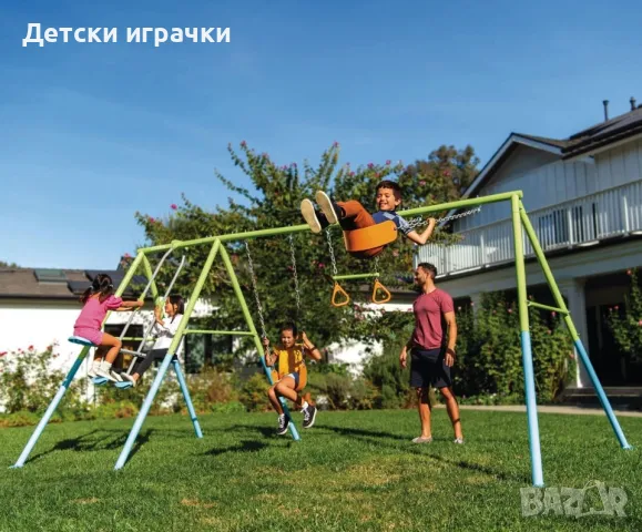 Комбинирана детска люлка Intex, 4в1, 467x254x211см, сглобяема, градинска люлка , снимка 1