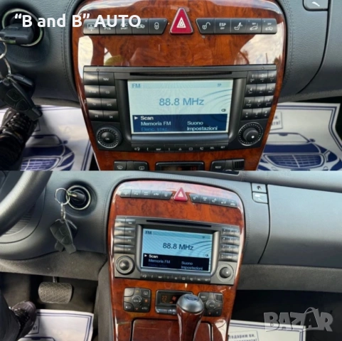 Mercedes-Benz CL 500 5.0 Бензин, 306 к.с., Всички екстри, 98000км., снимка 12 - Автомобили и джипове - 53053028