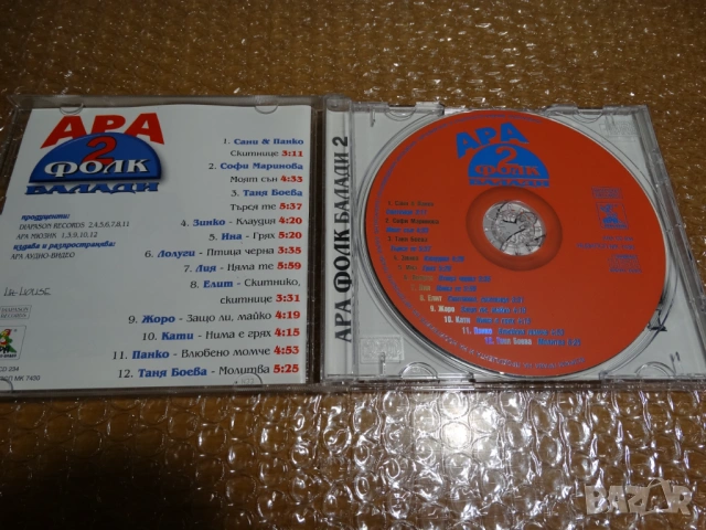 избрани балади на PAYNER и АРА Аудио - Видео ..., снимка 11 - CD дискове - 53865226