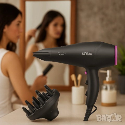 Сешоар Solac Fast 2200 Ionic, снимка 7 - Сешоари - 51897358