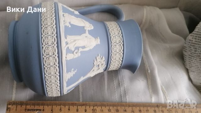 Wedgwood Jasperware кана 0.3 л. Greek Mythology 1970, снимка 7 - Колекции - 45841728