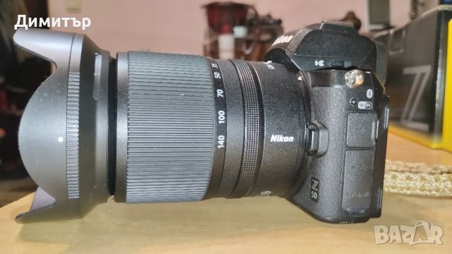 Nikon Z50 Nikkor 18-140, снимка 5 - Фотоапарати - 45919252