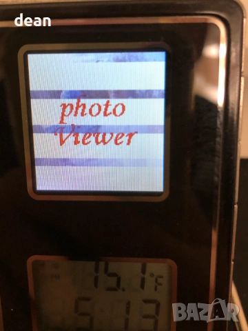 Дигитална фоторамка с часовник, снимка 6 - Друга електроника - 53844063