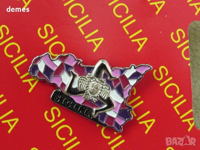 Значка от Сицилия, снимка 3 - Колекции - 50760366