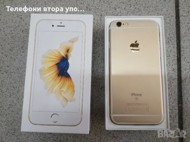 Iphone 6S Gold 100%Battery health , снимка 1 - Apple iPhone - 47862695