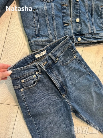 Дънки и Дънково яке, снимка 2 - Комплекти - 54204738