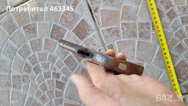 пистолет, пищов, евзалия, кремъклия, снимка 8 - Антикварни и старинни предмети - 53262499