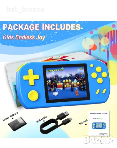 Чистo новa  конзолa с 218 игри за деца, снимка 7 - Електрически играчки - 53737706