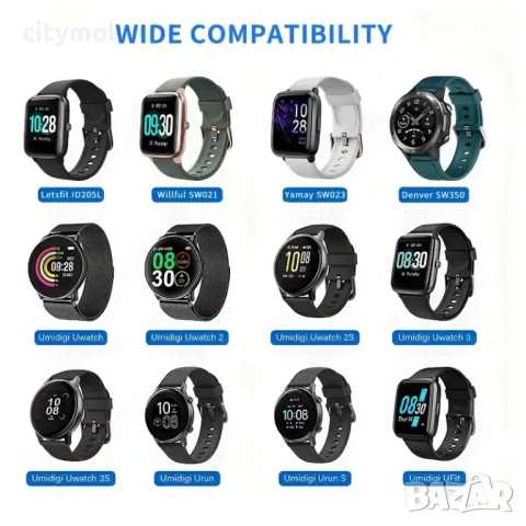 Магнитно зарядно за смарт часовник  YAMAY VeryFitPro SW023, ID205L, SW021, ID205U, ID205S, SW025, Uw, снимка 2 - Смарт гривни - 52136485