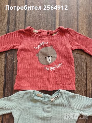 продавам лот от бебешки блузки , снимка 3 - Бебешки блузки - 49855499