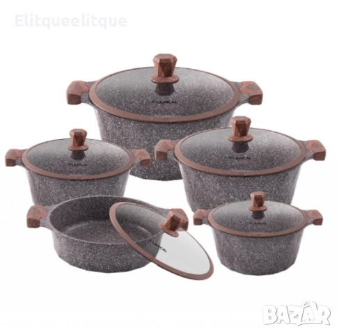 Комплект съдове за готвене, Lexical, снимка 4 - Съдове за готвене - 52186418