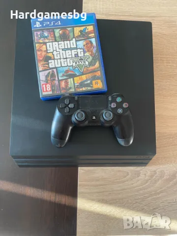 PS4 PRO + GTA 5, снимка 1 - PlayStation конзоли - 48943818