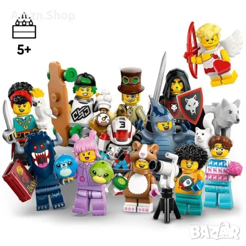 Lego Minifigures Wolfpack Beastmaster Серия 27 Нов запечатан, снимка 3 - Колекции - 48604589