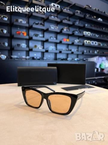 очила с черен обикновен калъф и Ув защита ysl saint laurent , снимка 5 - Слънчеви и диоптрични очила - 52259789