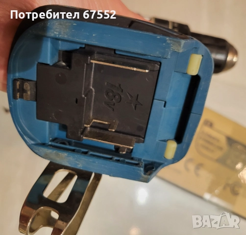 Безчетков ударен винтоверт Makita DHP484. Само тяло. 55€ (цената е крайна!), снимка 6 - Винтоверти - 52997266