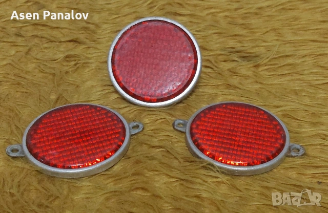 Ретро светлоотразители за закрепване на рег.номер-нови, снимка 5 - Аксесоари и консумативи - 39991266