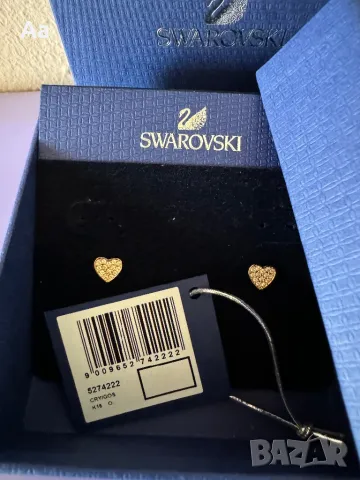 Swarovski Cupid обеци , снимка 1 - Обеци - 47076167