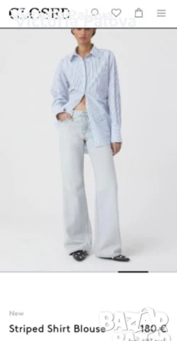 Скъпа риза модерно райе CLOSED , снимка 15 - Ризи - 51303139