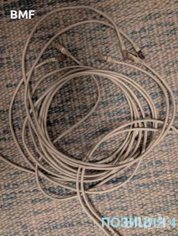 Качествени кабели аудио RCA, видео HDMI, мрежови LAN patch, снимка 10 - Други - 53115815