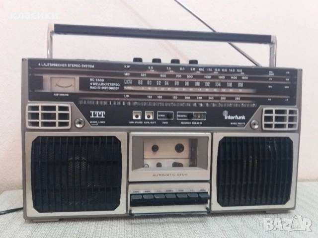 Радиокасетофон ITT Interfunk.