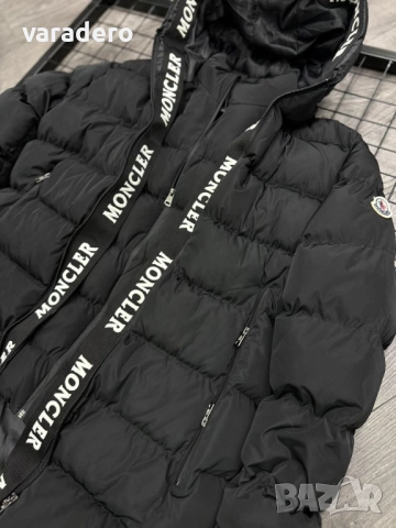 Мъжко дълго яке Moncler , снимка 4 - Якета - 51872372