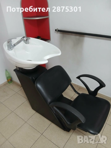Професионална измивна колона, снимка 3 - Фризьорски столове - 53623304