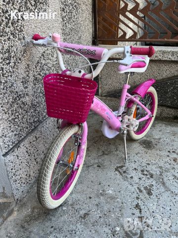 BYOX Детски Велосипед/Колело 16" PUPPY PINK (за момиче), снимка 2 - Велосипеди - 45904199