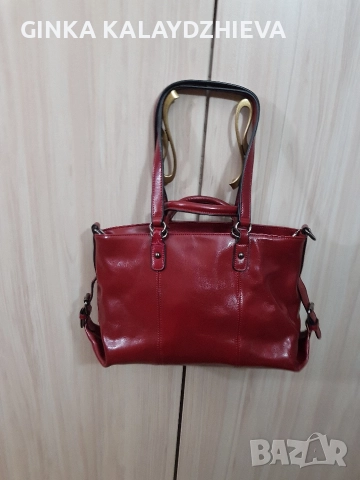 Рокля и чанта цвят бордо , снимка 2 - Рокли - 52664523