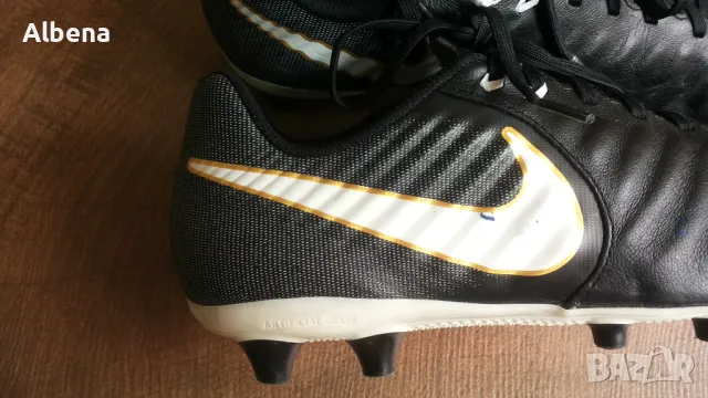 NIKE TIEMPO Leather Football Boots Размер EUR 40,5 / UK 6,5 бутонки естествена кожа 254-14-S, снимка 3 - Футбол - 47040690