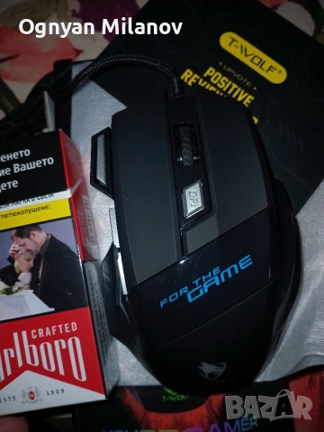 Геймърска мишка, снимка 4 - Клавиатури и мишки - 53571565