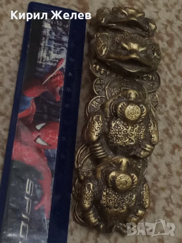 Статуетки жаби 51668, снимка 6 - Антикварни и старинни предмети - 52043837