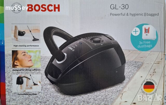 прахосмукачка Bosch GL- 30 , снимка 1 - Прахосмукачки - 45752882