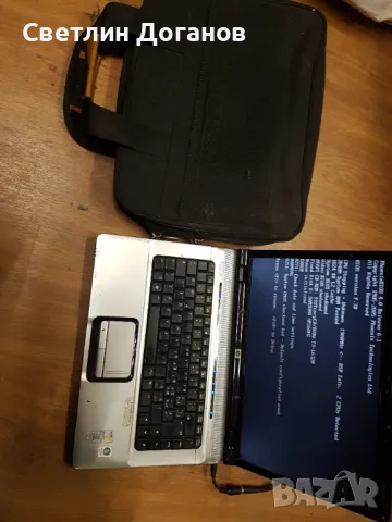 Лаптоп HP DV 6500 + чанта и зарядно ЗАПАЗЕН