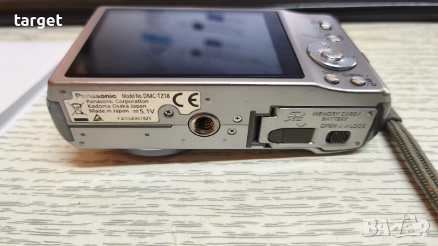 Фотоапарат Panasonic DMC-TC18 Leica 16x Optical Zoom , снимка 4 - Фотоапарати - 52638640