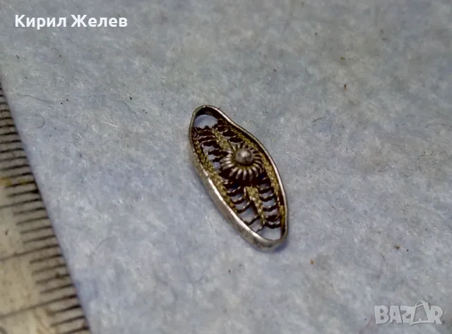 СТАРИННО ФИЛИГРАННО СРЕБЪРНО УКРАШЕНИЕ ВИСУЛКА СРЕБРО ВИСОКА ПРОБА ФИНА РЪЧНА ИЗРАБОТКА 48259, снимка 6 - Антикварни и старинни предмети - 49704312