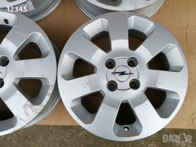 15’’ 4x100 originalni za opel 15” 4х100 оригинални за опел -№436, снимка 10 - Гуми и джанти - 48843353