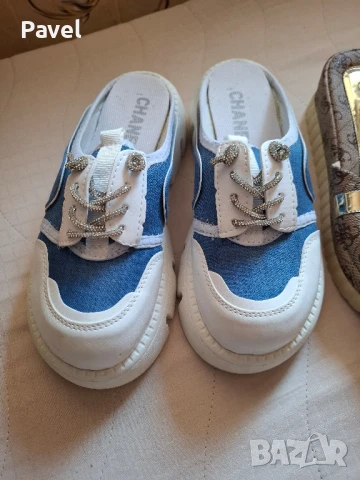 Дамски чехли Chanel, снимка 8 - Чехли - 51226485