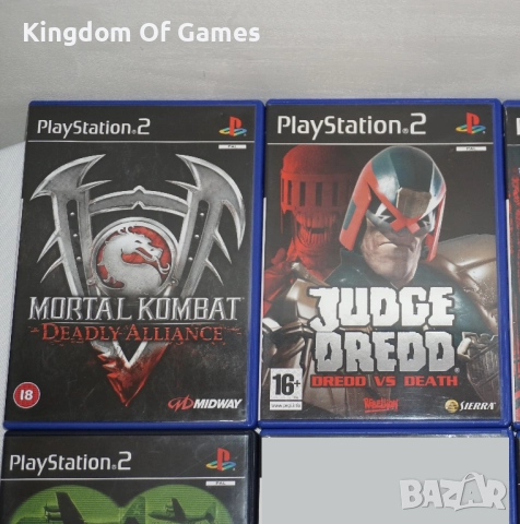Игри за PS2 Mortal Kombat/Judge Dredd/Die Hard/Black/Beverly Hills Cop/Project Minerva Professional, снимка 2 - Игри за PlayStation - 43650597