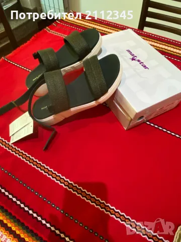 ДАМСКИ САНДАЛИ MATSTAR BLACK 40 номер, снимка 6 - Сандали - 46965255