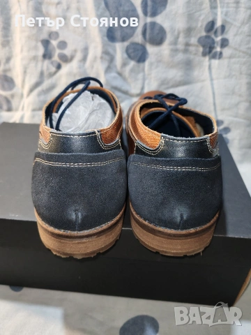 Елегантни мъжки обувки от естествена кожа Oliver Jacob №43, снимка 6 - Ежедневни обувки - 53794513