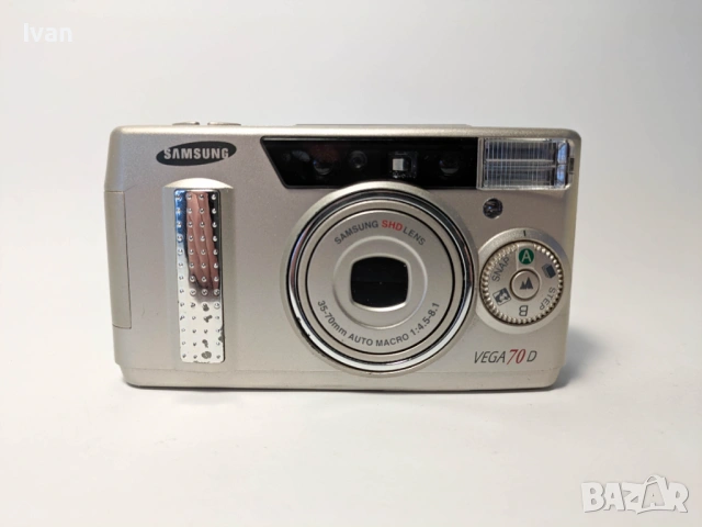 Samsung Vega 70D 35-70mm филмов фотоапарат тип „point & shoot“ Gold 