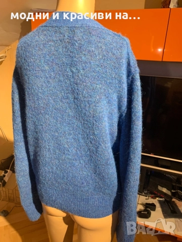 Синя жилетка плетиво Marc O'Polo, размер  XS, снимка 5 - Жилетки - 52949337