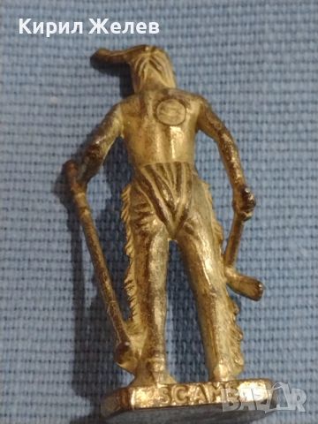 Метална фигура играчка KINDER SURPRISE C. OCHISE индианец рядка за КОЛЕКЦИОНЕРИ 18468, снимка 10 - Колекции - 45428361