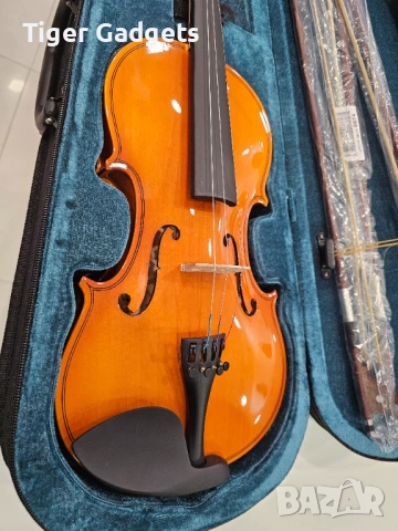 Forenza Uno Series 4/4 – цигулка комплект за начинаещи (пълен размер) + 3 лъка, снимка 4 - Струнни инструменти - 53973994