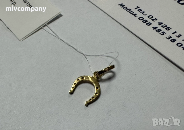 Златна висулка 0.34гр., снимка 4 - Колиета, медальони, синджири - 51961191